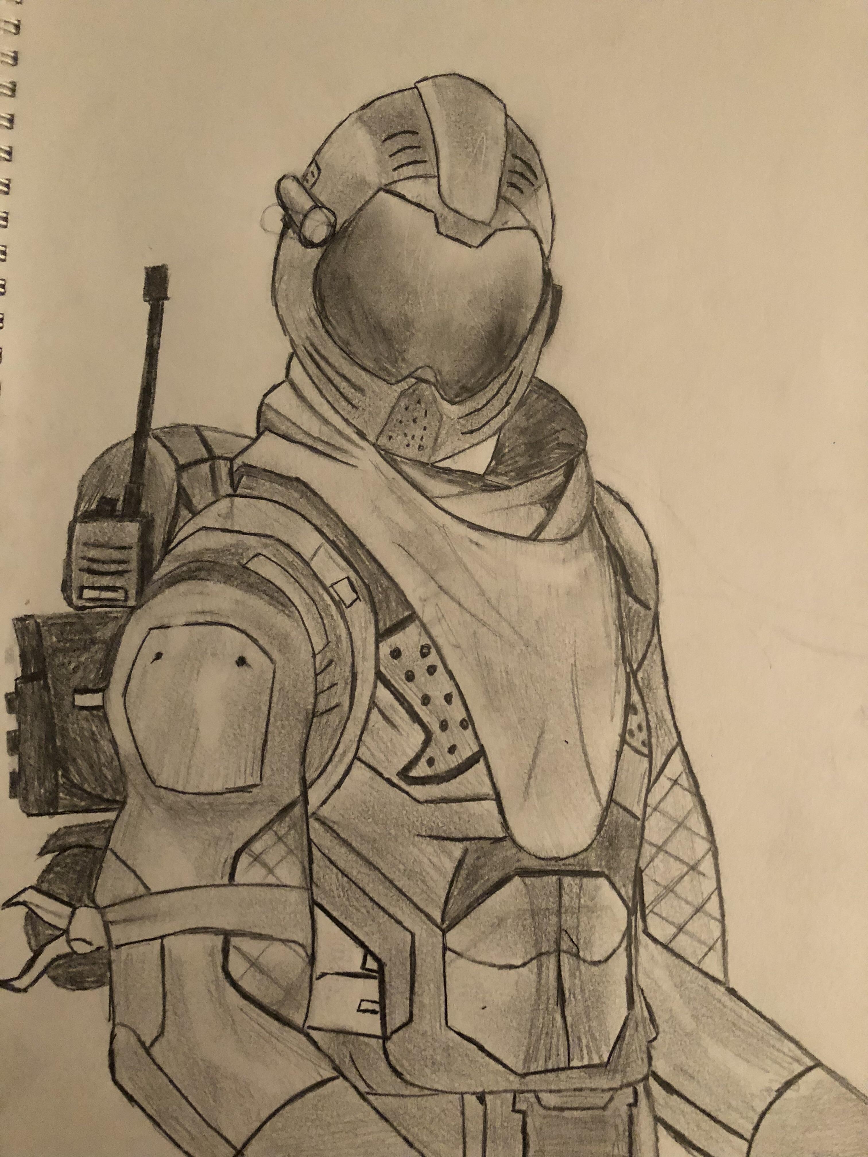 3024x4029 Spent Many Hours On This Rogue Agent Drawing Fortnitebr