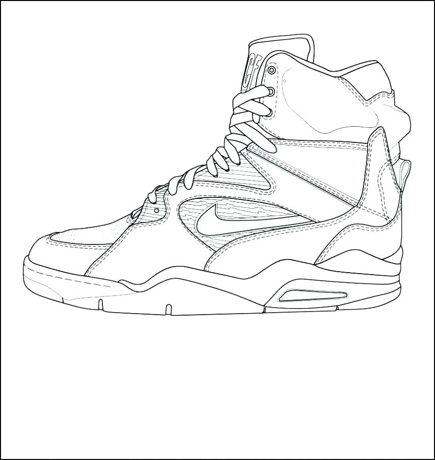 863x911 Air Jordan Coloring Pages Lovely Shoe Page Fun Time Beautiful Best