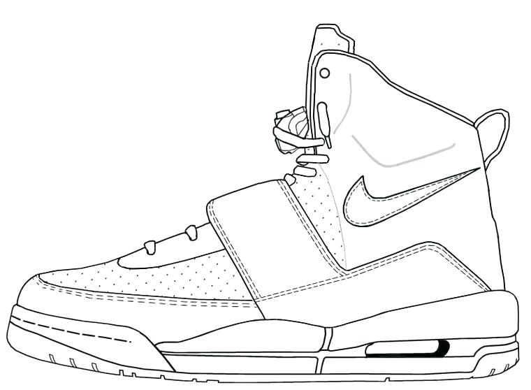 760x558 Collection Of Nike Air Jordan Drawing High Quality, Free