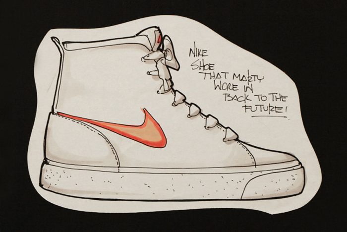 700x468 These Are Tinker Hatfield's First Sketches Of The Nike Mag