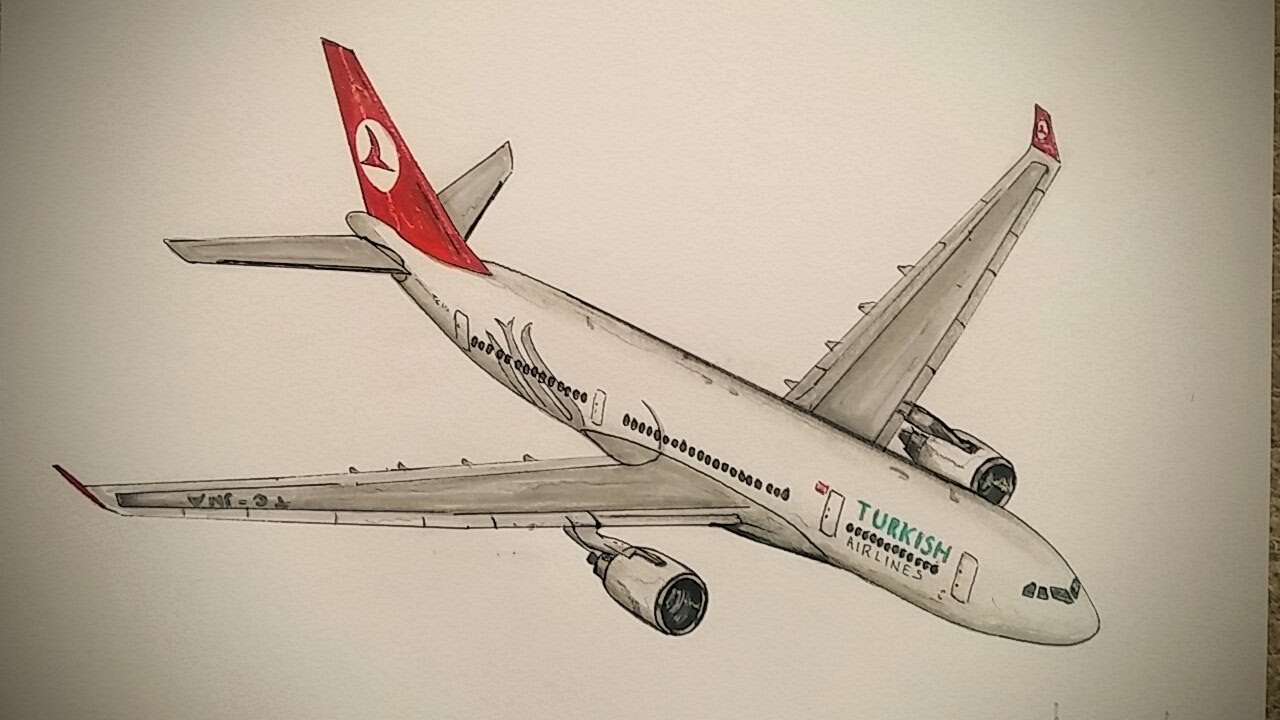 Airbus Drawing at GetDrawings | Free download