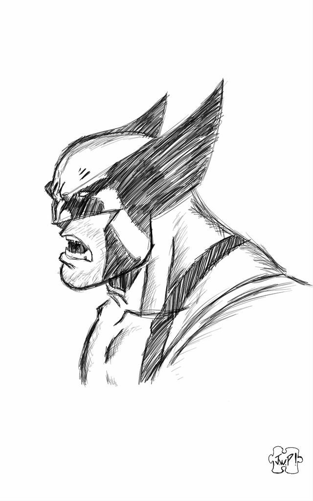 640x1024 Jamal Patterson On Twitter Felt Like Drawing My Boy Wolverine