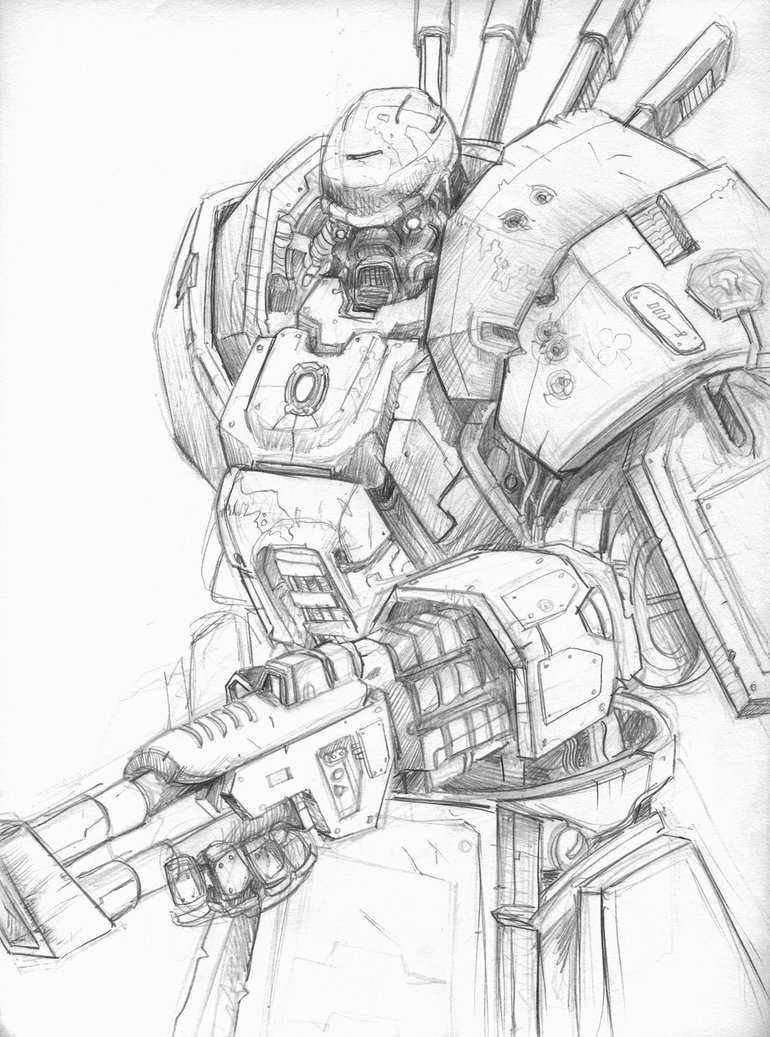 770x1037 Alpha Predatoris Heavy Exo Armor By Xael68