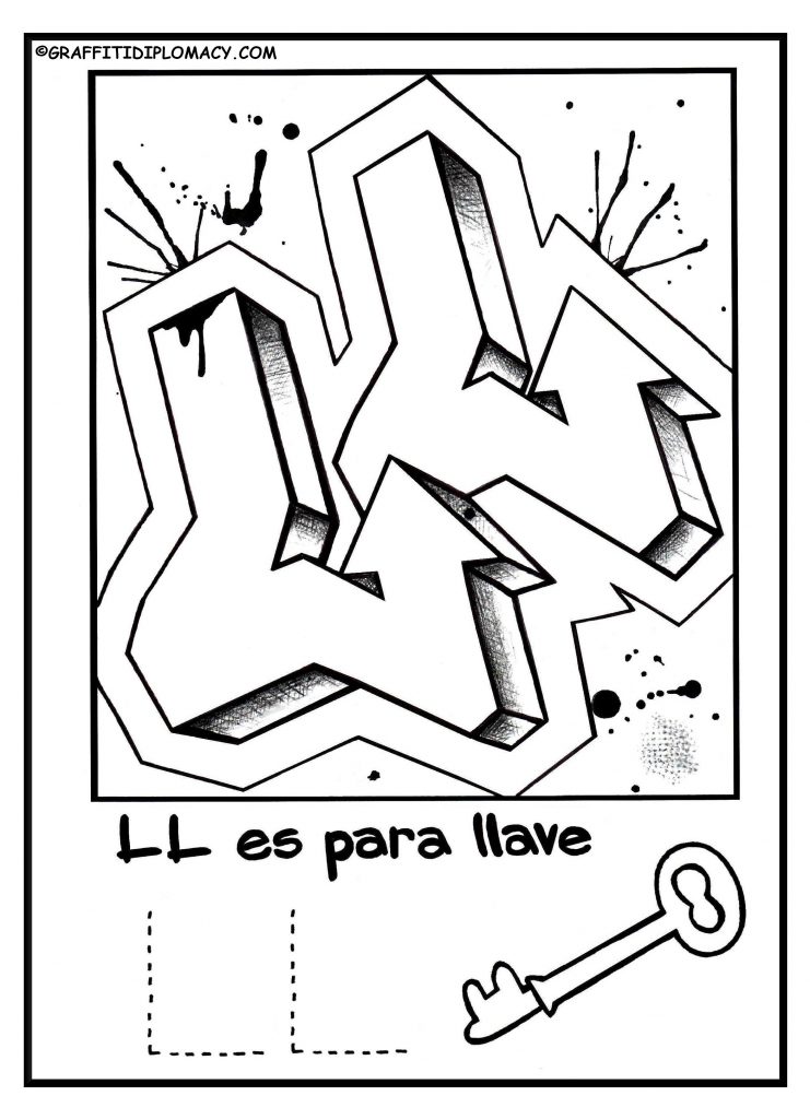 741x1024 Spanish Alphabet Coloring Pages