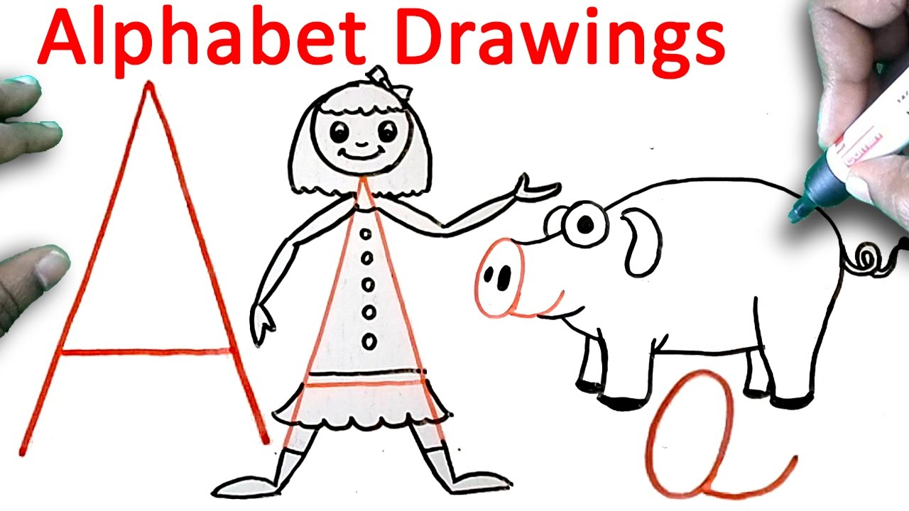 Pin By Art 4 On Alphabet Drawing Ideas Alphabet Drawing Drawings - Vrogue