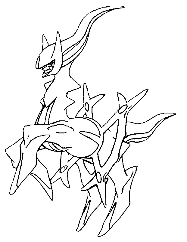 621x800 Arceus Pokemon Coloring Page Coloring Pages Pokemon Alternate
