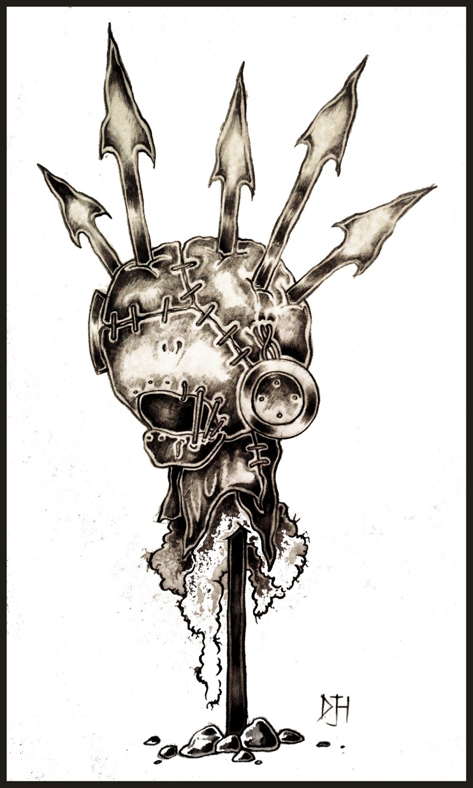 962x1600 Alternativesurreal Pencil Drawings Daryl Hobson Artwork