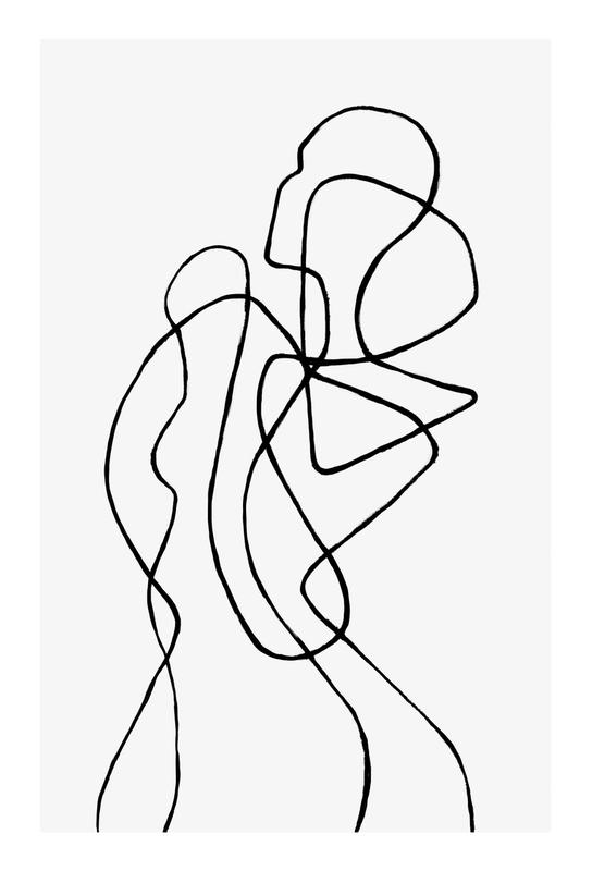 544x800 Figuratone As Aluminium Print By Peytil Juniqe