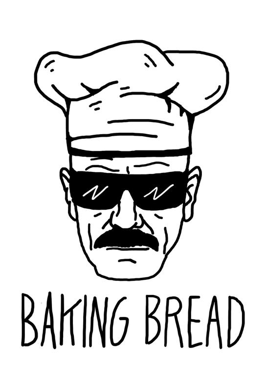 544x800 Bake Bread As Aluminium Print By Nick Cocozza Juniqe