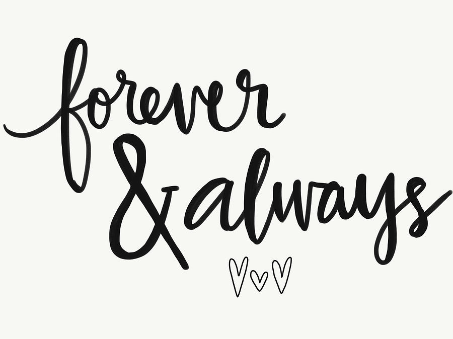 900x674 Forever And Always Painting By Katie Doucette