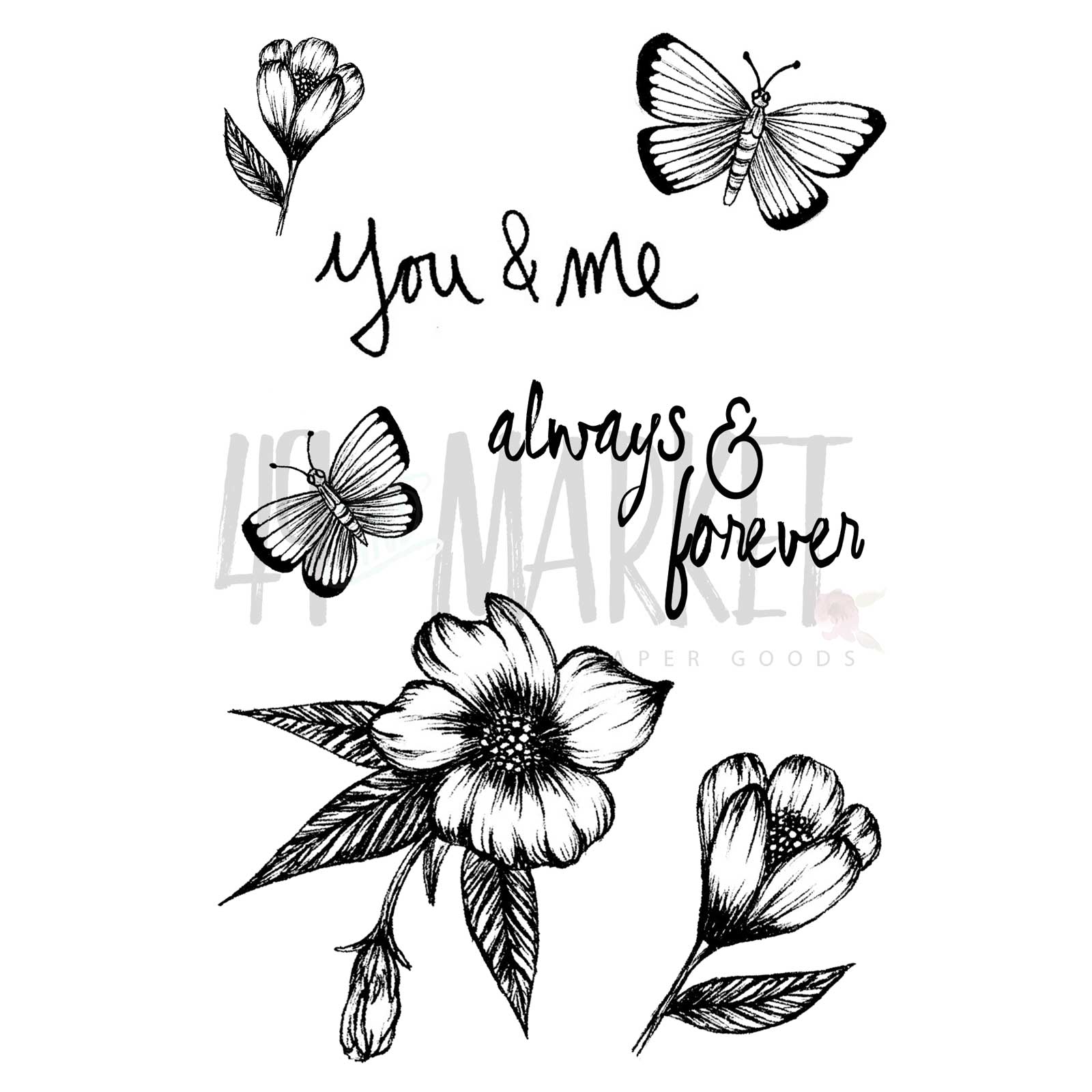 1600x1600 Valerie's Always And Forever Stamp (4x6) 49 And Market