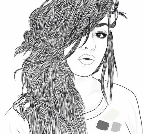 Amazing Drawing Of Girls at GetDrawings | Free download