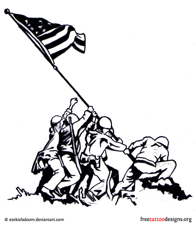 647x740 Unique American Flag Clip Art Black And White Explorer Drawing