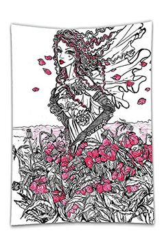 236x353 Chaoran Tablecloth American Flag Decor By Sketchy Statue Cultural