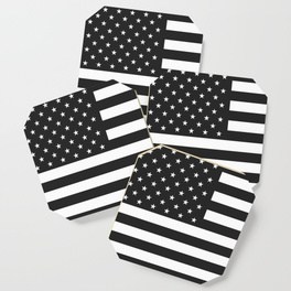 264x264 American Flag Stars And Stripes Black White Coffee Mug By