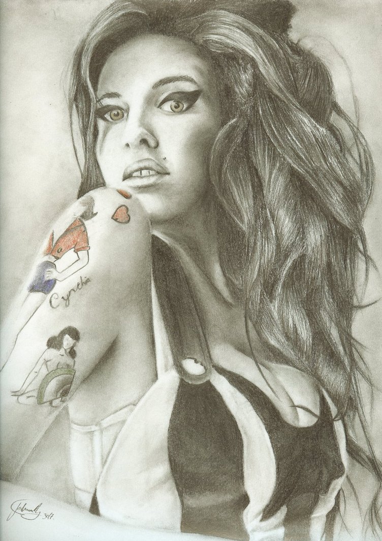 752x1063 Amy Winehouse By Dizraeli