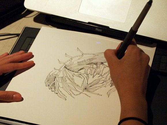 580x435 Visuals For Shigeto Full Circle, And Reflections On Drawing By