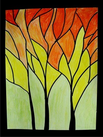 339x450 Analogous Colors In Art 15 Best Winter Trees Images