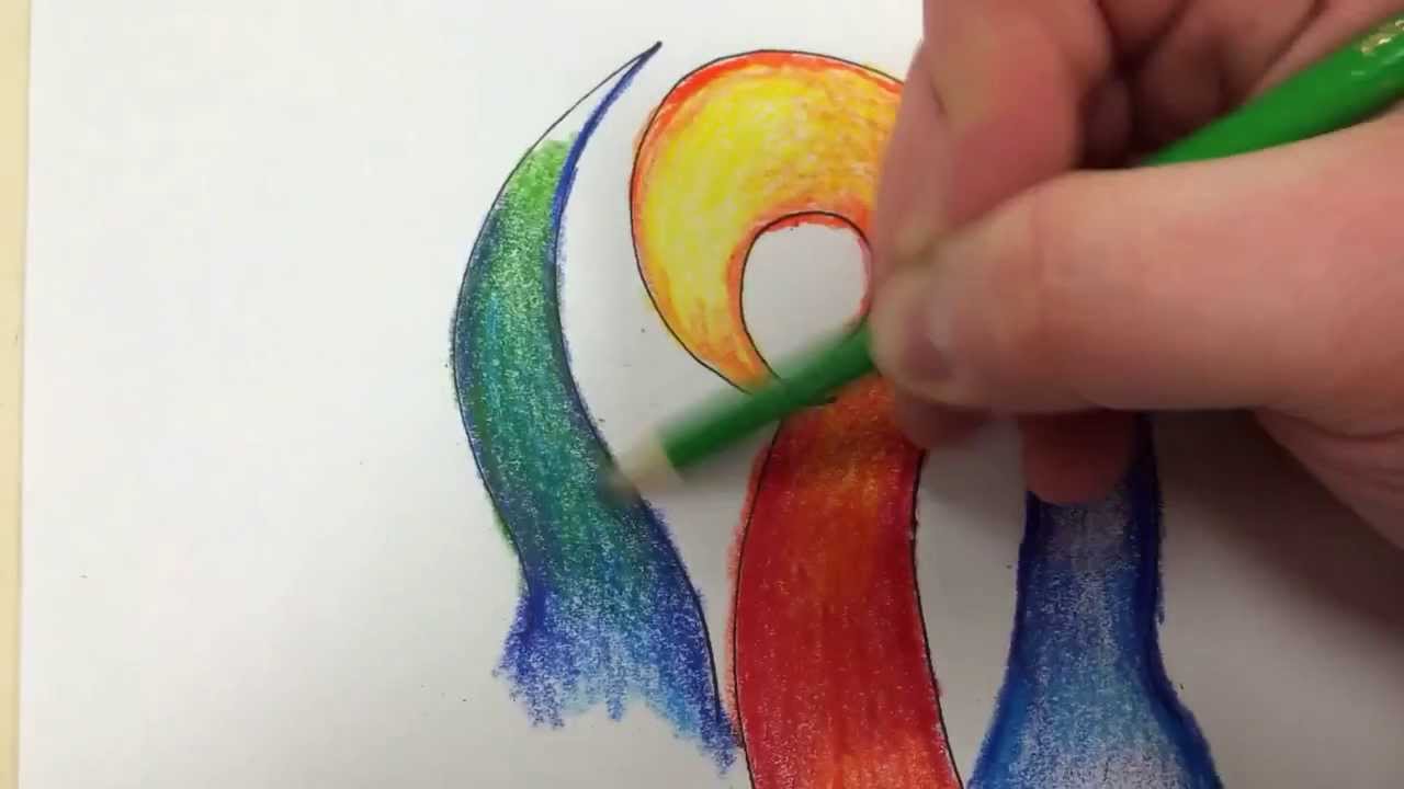 1280x720 Colored Pencil Tutorial Blending Analogous Colors