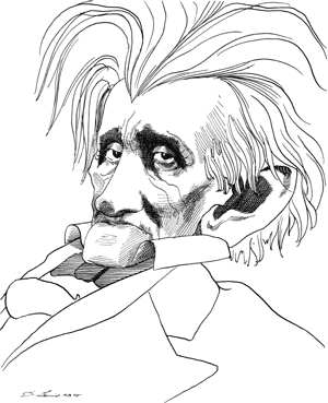 300x369 Andrew Jackson Caricatures By David Levine