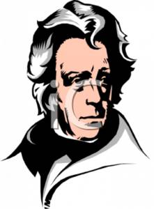 221x300 Clipart Picture Of Andrew Jackson