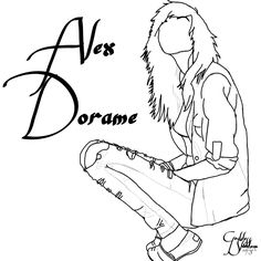 236x236 Fanart (Drawing) Of Andy Biersack Of Black Veil Brides