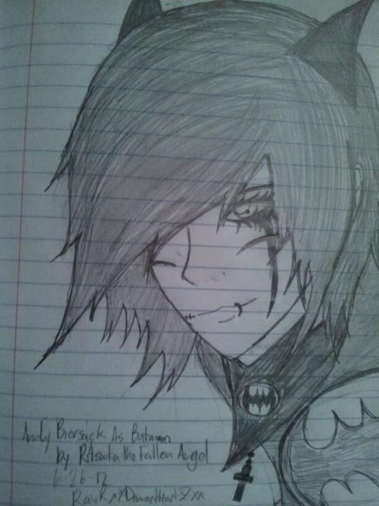 540x720 Andy Biersack As Batman By Rawrxxdemonheartzxx