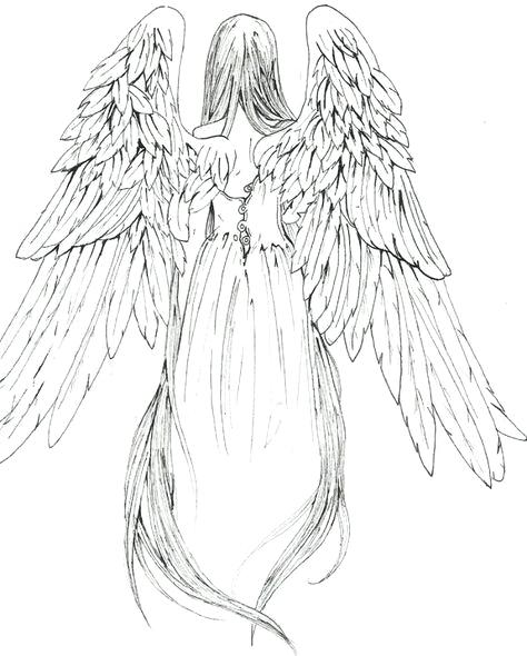 474x590 Drawn Angels Fallen Angels Hand Drawn View 2 By Rebel Angel