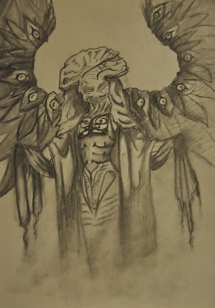 746x1071 Angel Of Death By Madravenphotography