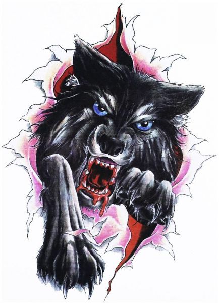 434x600 Souq Bestpicks Large Waterproof Fashion Temporary Tattoo Decal