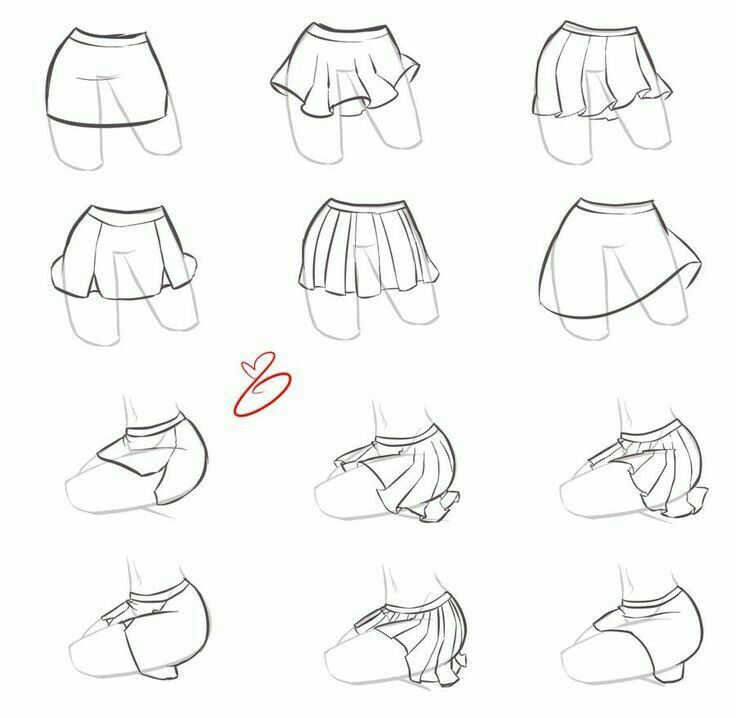 736x718 Skirts, Body, Positions How To Draw Mangaanime How To Draw