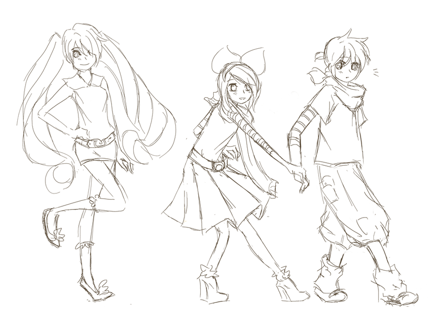 900x675 Anime Girl Clothing Sketches 3672203