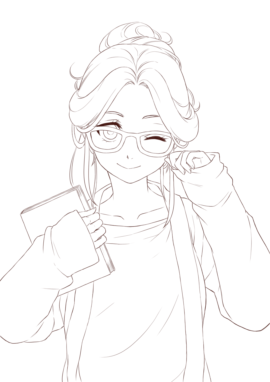 945x1336 Anime Lineart Transparent