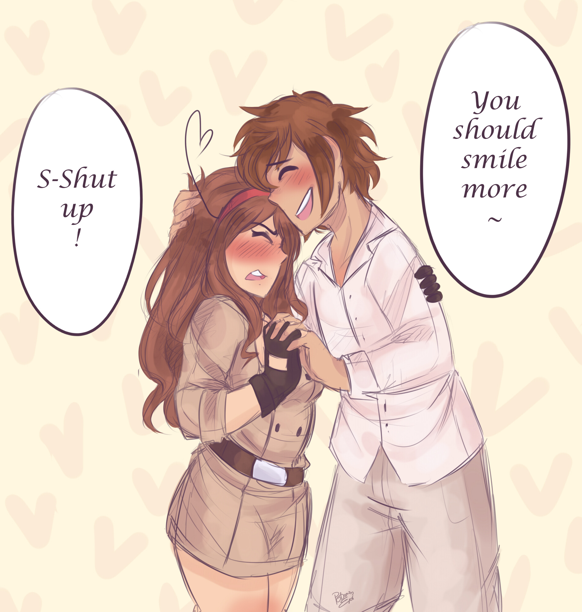 1900x2000 Spamano Smile By Drawing Heart