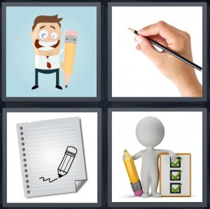 300x298 4 Pics 1 Word Answer For Cartoon, Draw, Notebook, Checklist