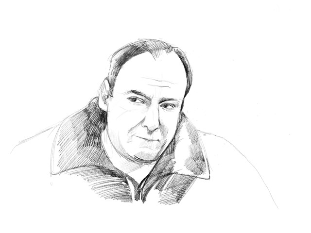 640x480 Drawing Anthony (Tony) Soprano (James Gandolfini) A Hobbyist's Blog