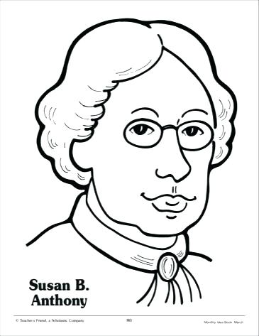 365x473 Susan B Anthony Coloring Page B Coloring Page B B Coloring Sheet