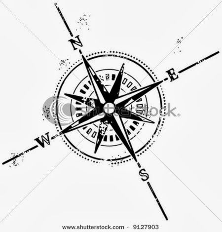 450x470 Compass Tattoos Compass And Tattoo