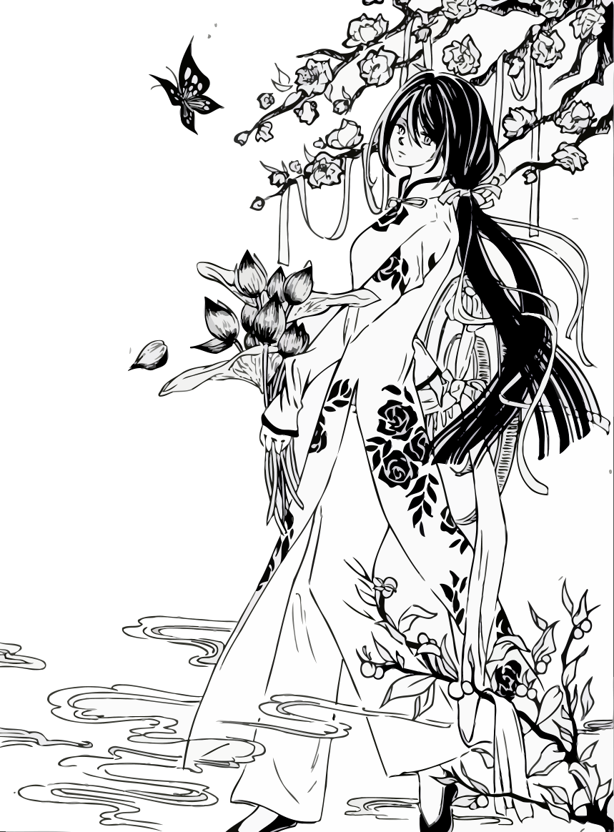 859x1164 Ao Dai Vietnam By Sasasan91