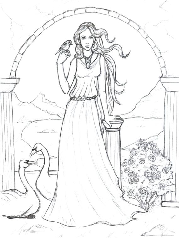 569x757 Better Aphrodite Coloring Page 16 Best Colouri