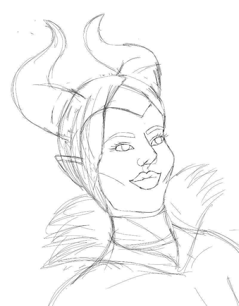 801x1024 Drawing Maleficent Disney Amino