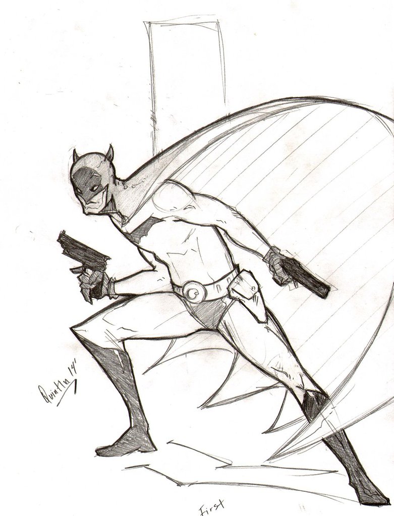 781x1022 First Appearance Batman By Masked Ramen