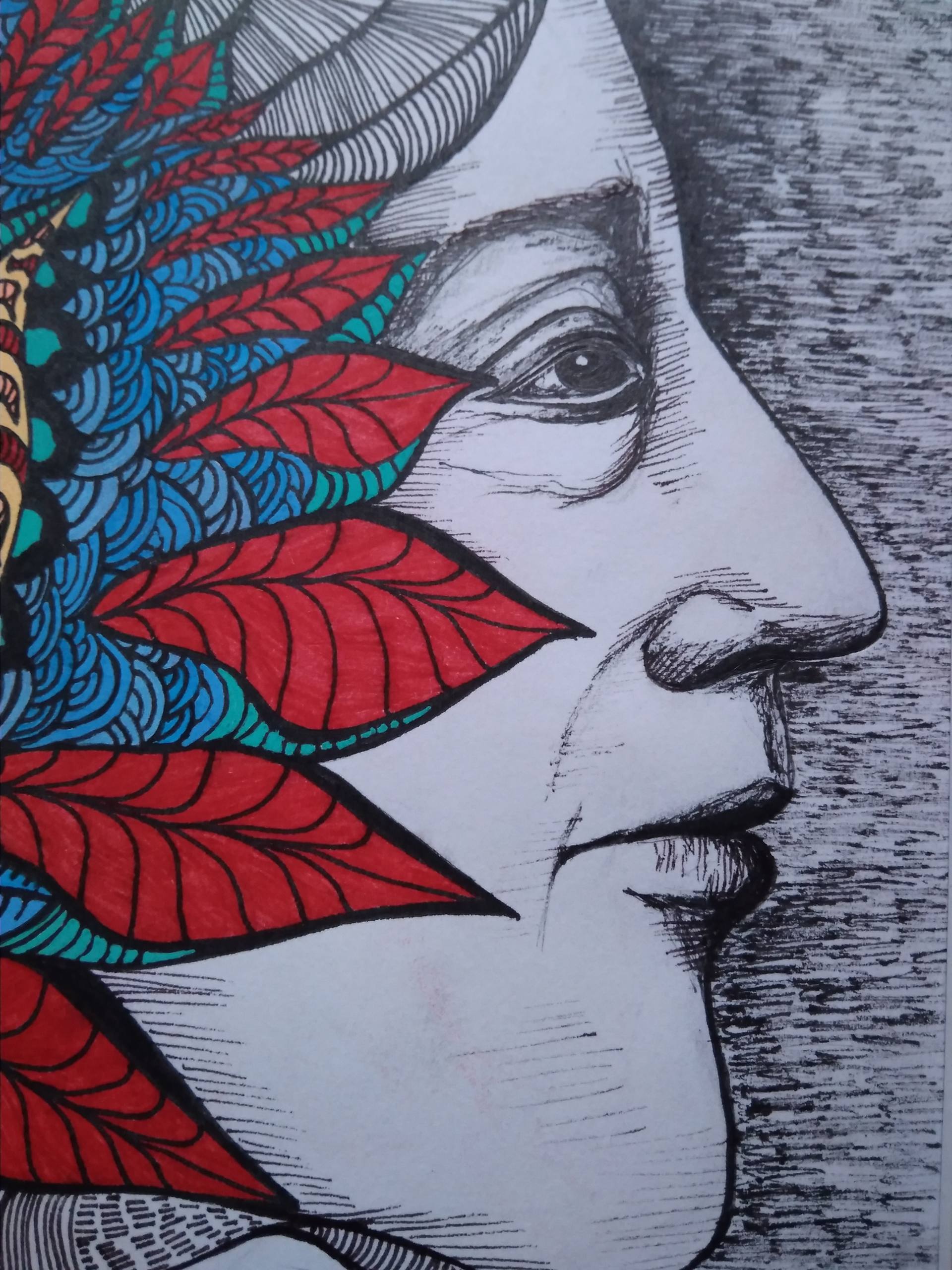 1920x2560 Saatchi Art Mysterious Appearance Drawing By Olga Tupikina