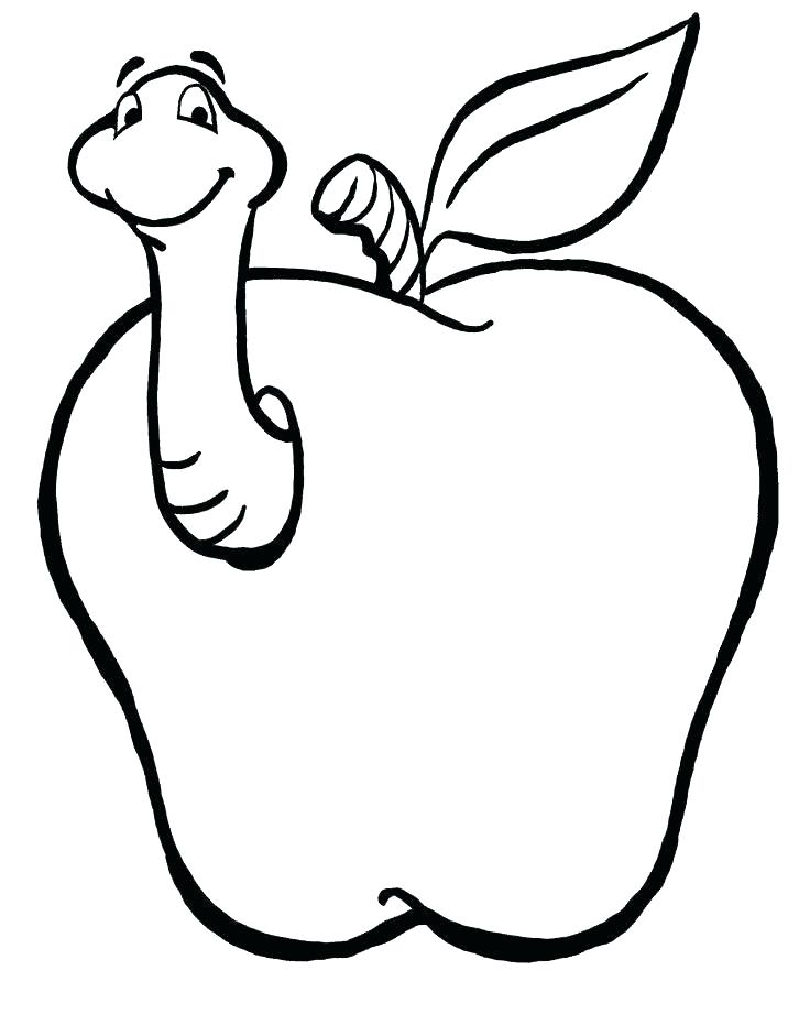 736x941 Coloring Pages Apple Fruit Drawing Coloring Pages Apple Fruit