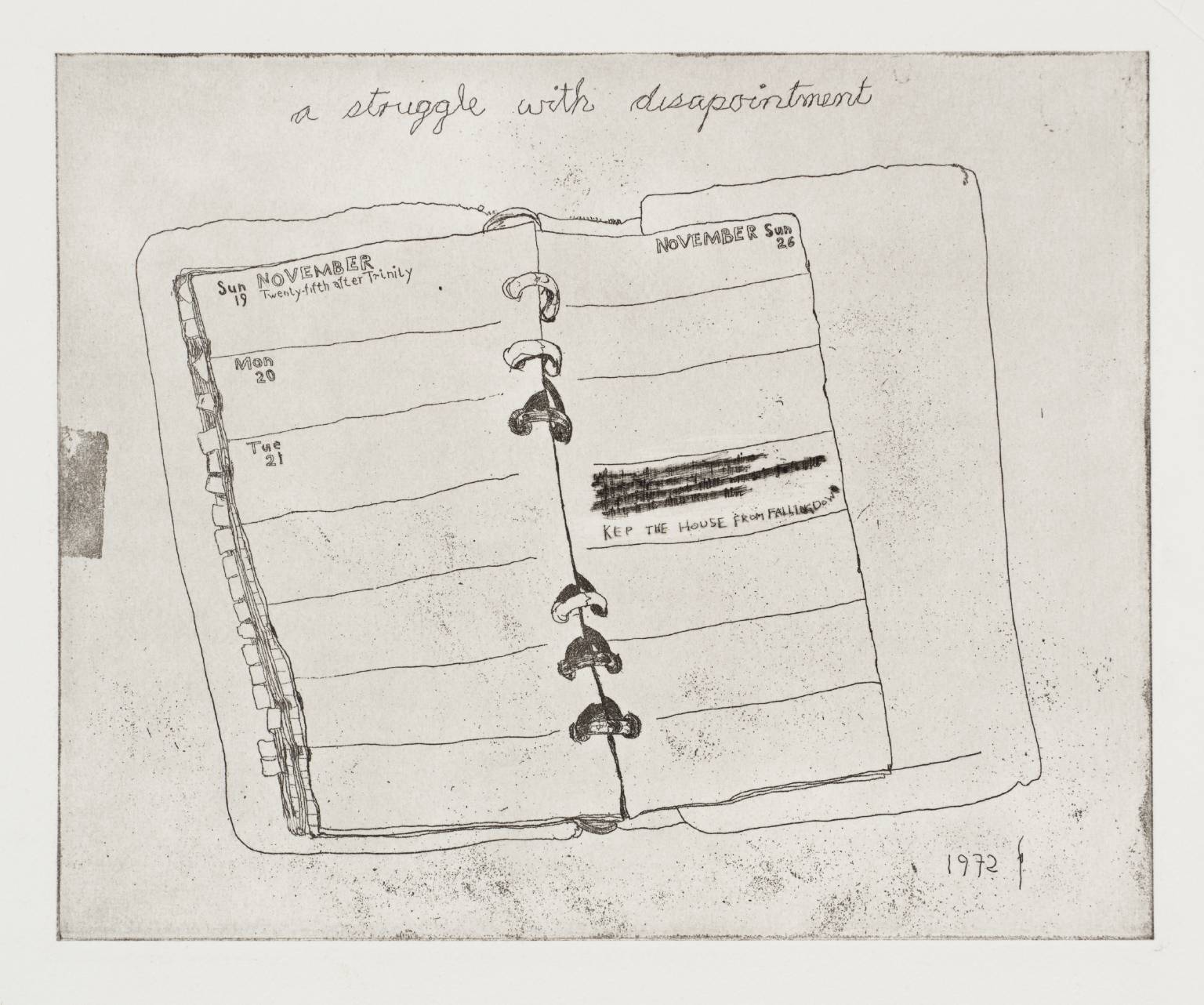 1536x1282 Appointment Book', Barry Flanagan, 1972 Tate