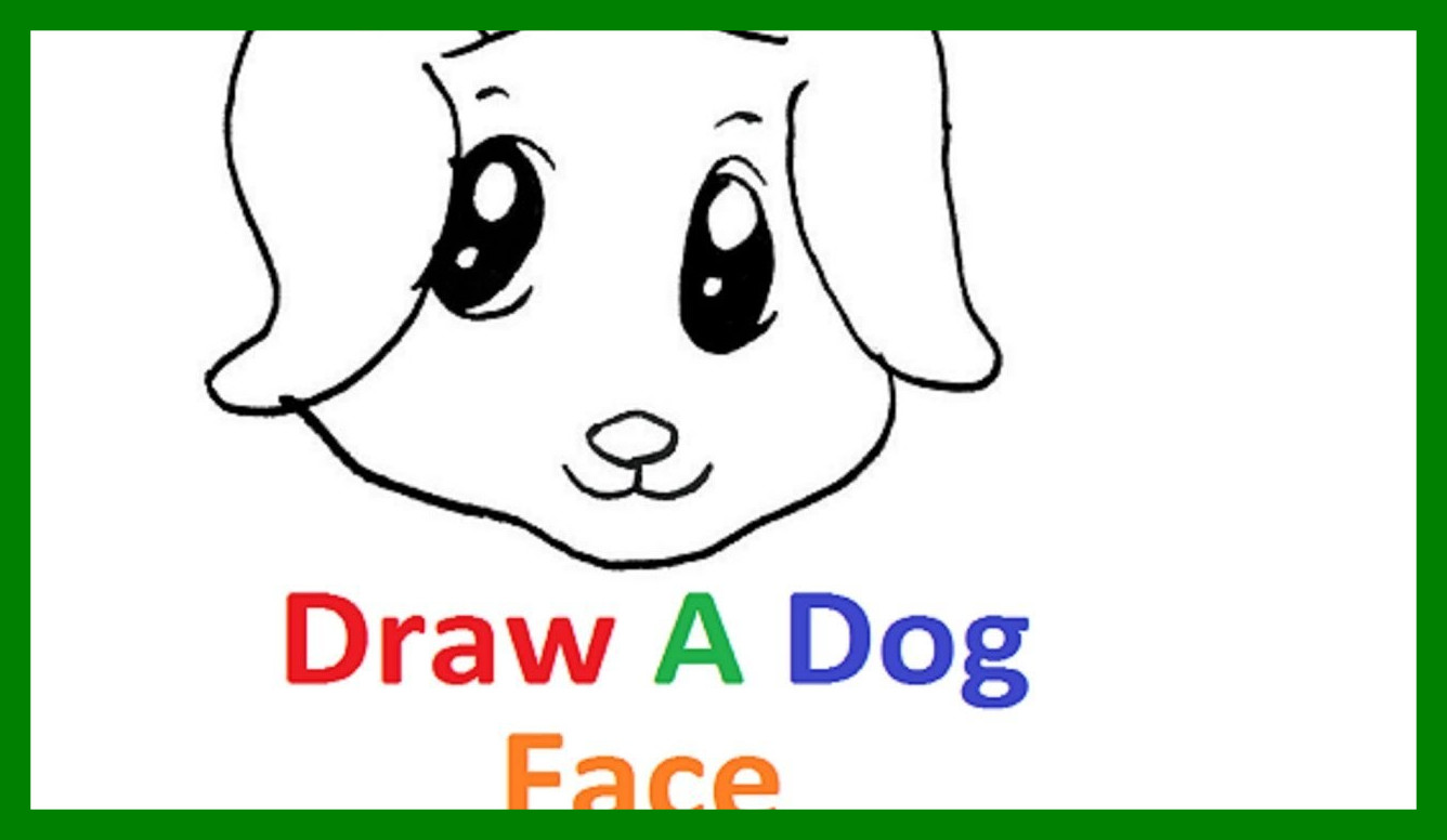 1336x776 Best Drawing Easy Of A Dog Step By Plus Cute Pict Trend And Acute