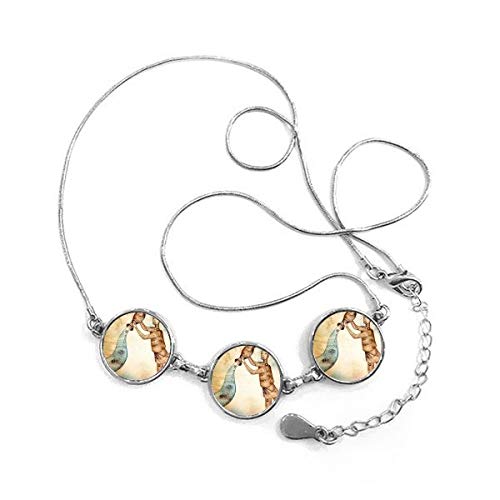 500x500 January February Aquarius Constellation Zodiac Round Shape Pendant