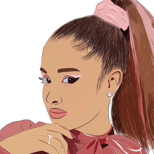 Ariana Grande Drawing Outline at GetDrawings | Free download