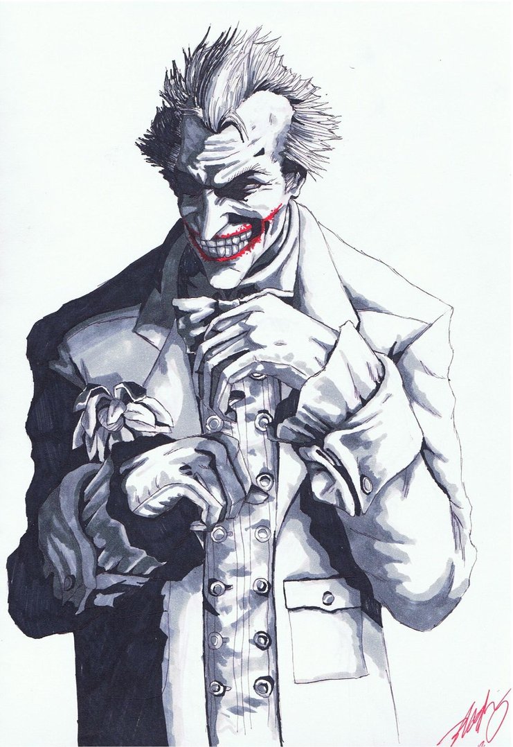 741x1078 Joker Arkham City By Greaperx666