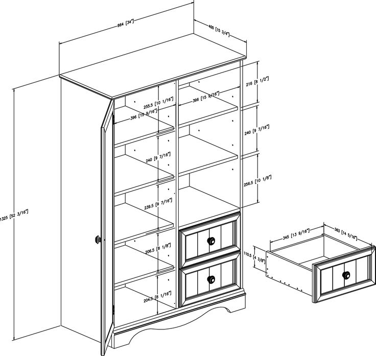 736x697 23 Best Armoire Images On Armoires, Closets And Amish